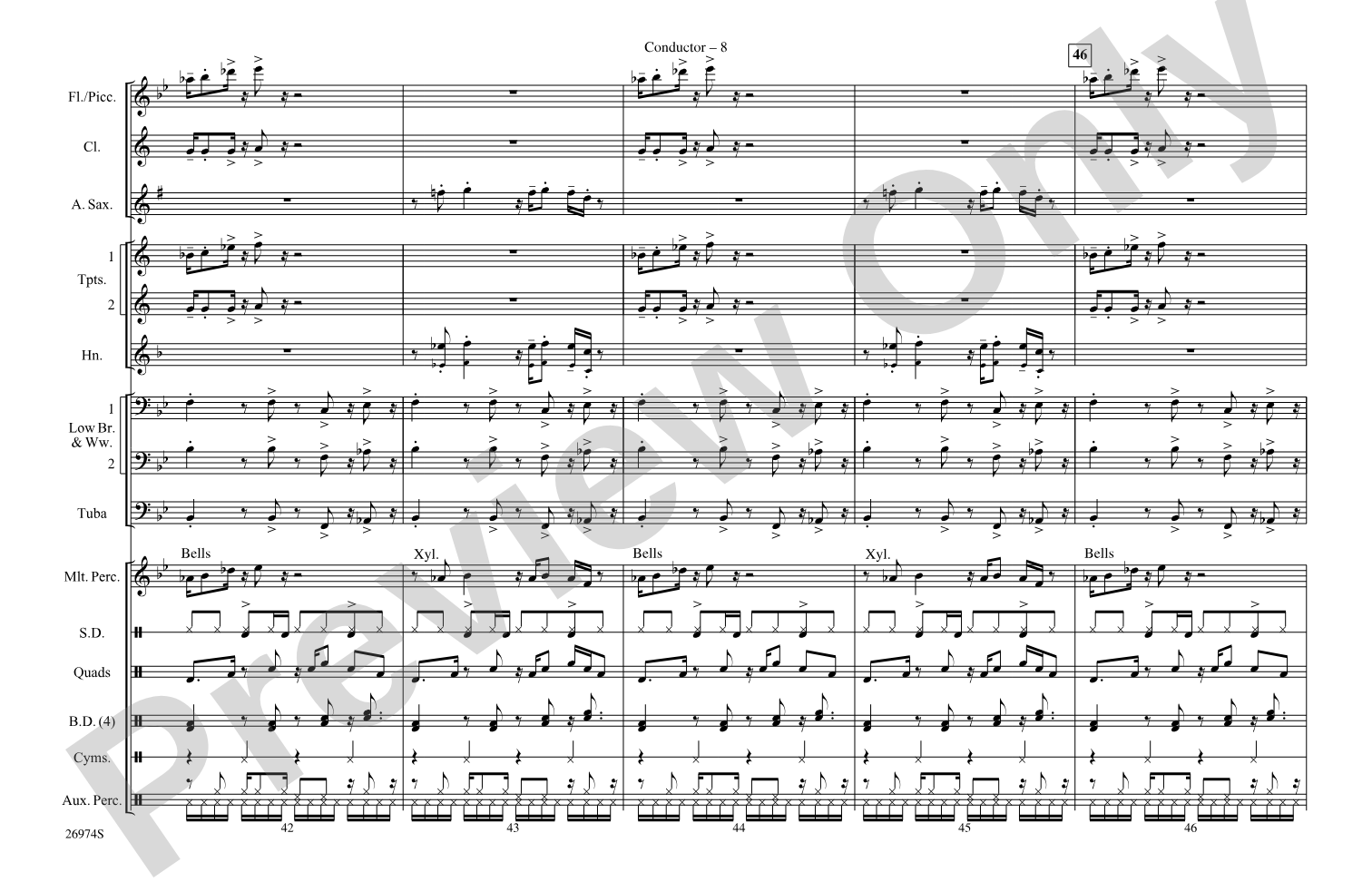 Gonna Make You Sweat (Everybody Dance Now): Marching Band Conductor Score & Parts