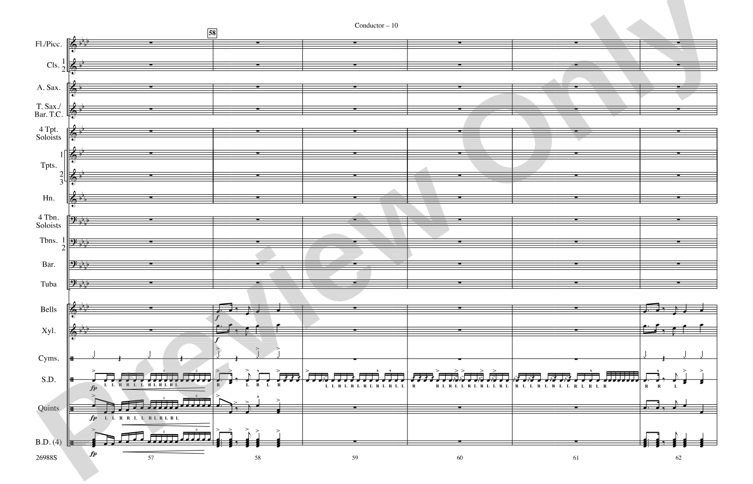 Blues in the Night: Score