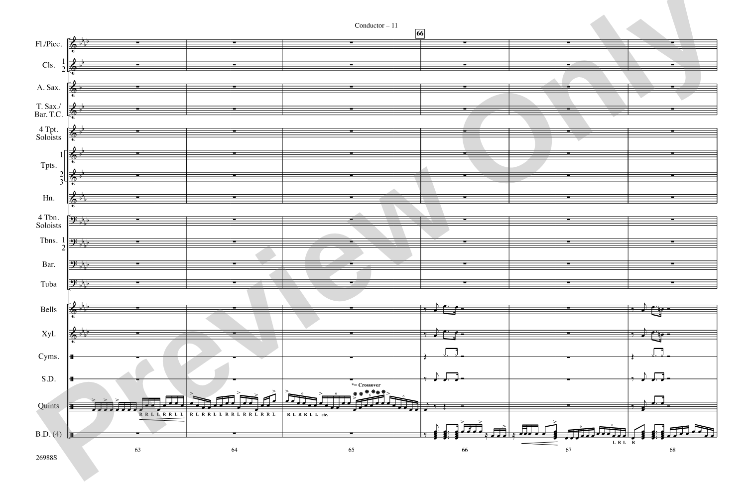 Blues in the Night: Score