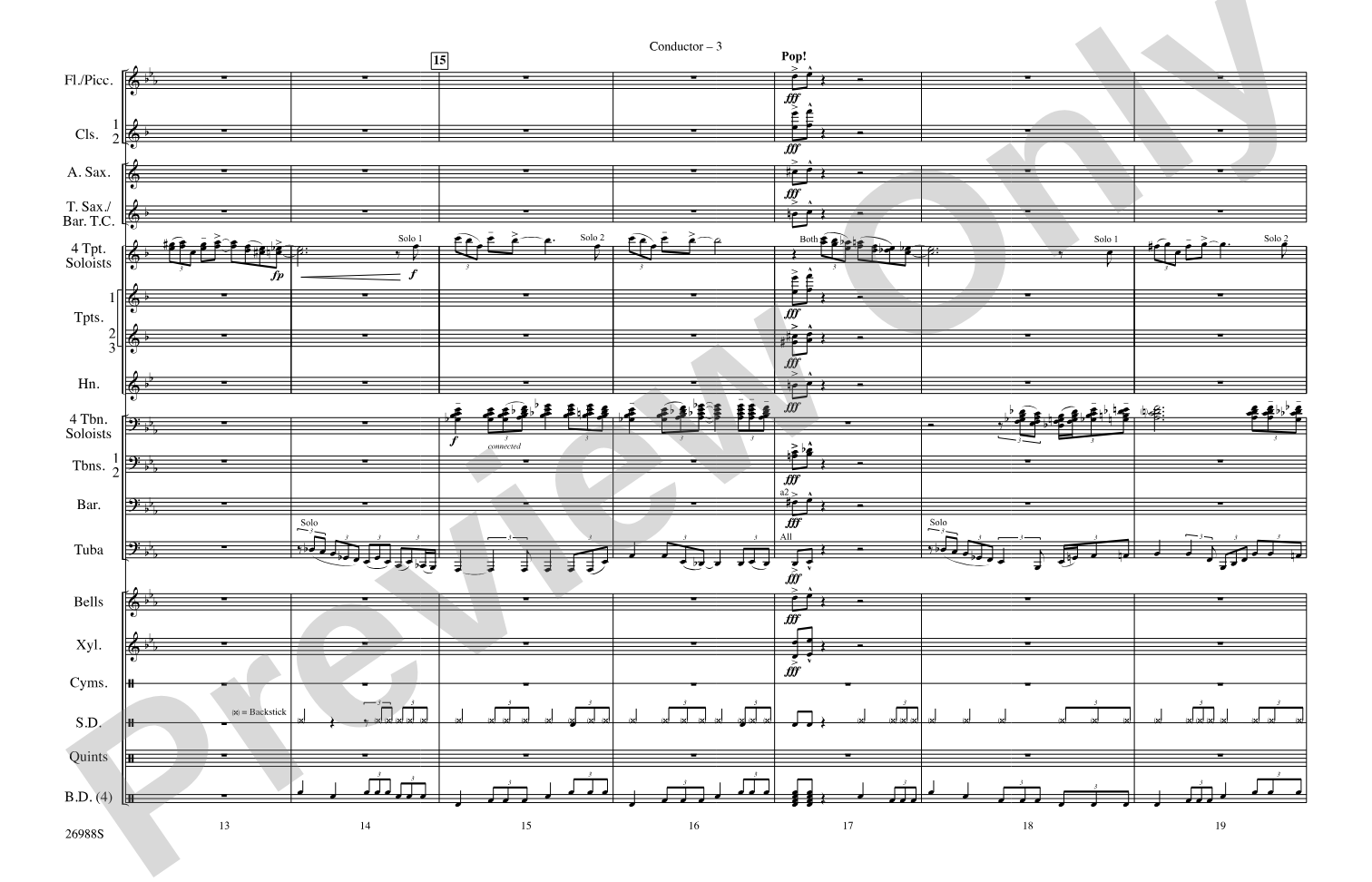 Blues in the Night: Score