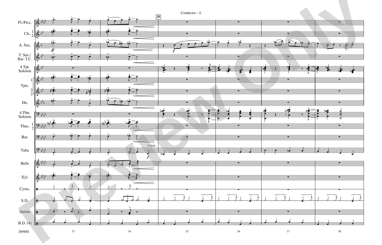 Blues in the Night: Score