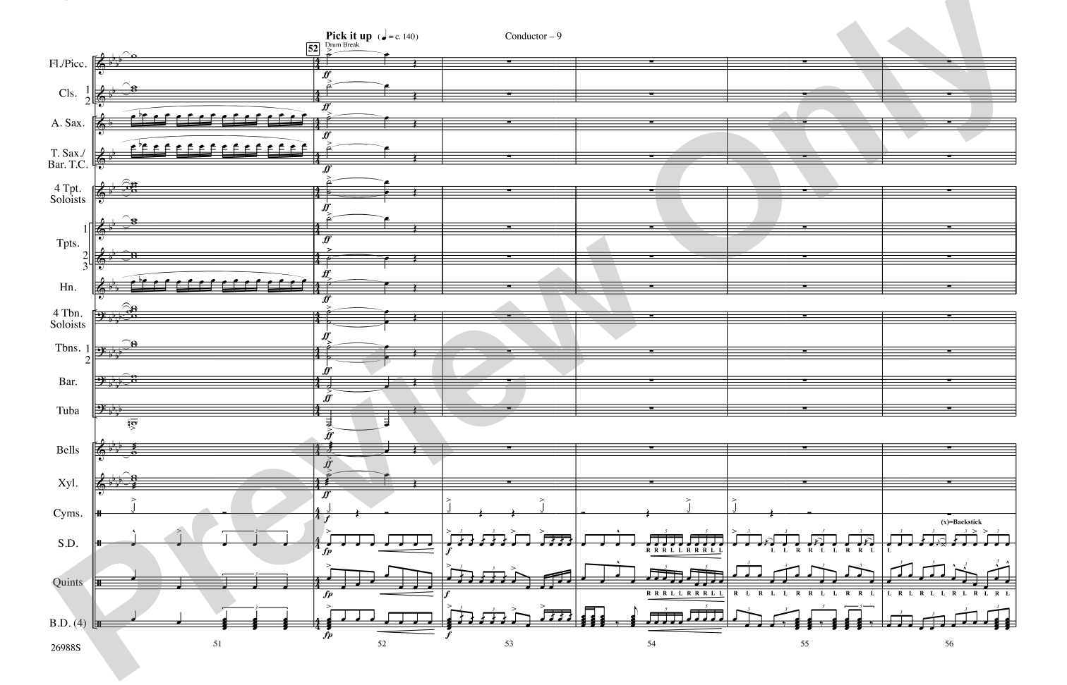 Blues in the Night: Score