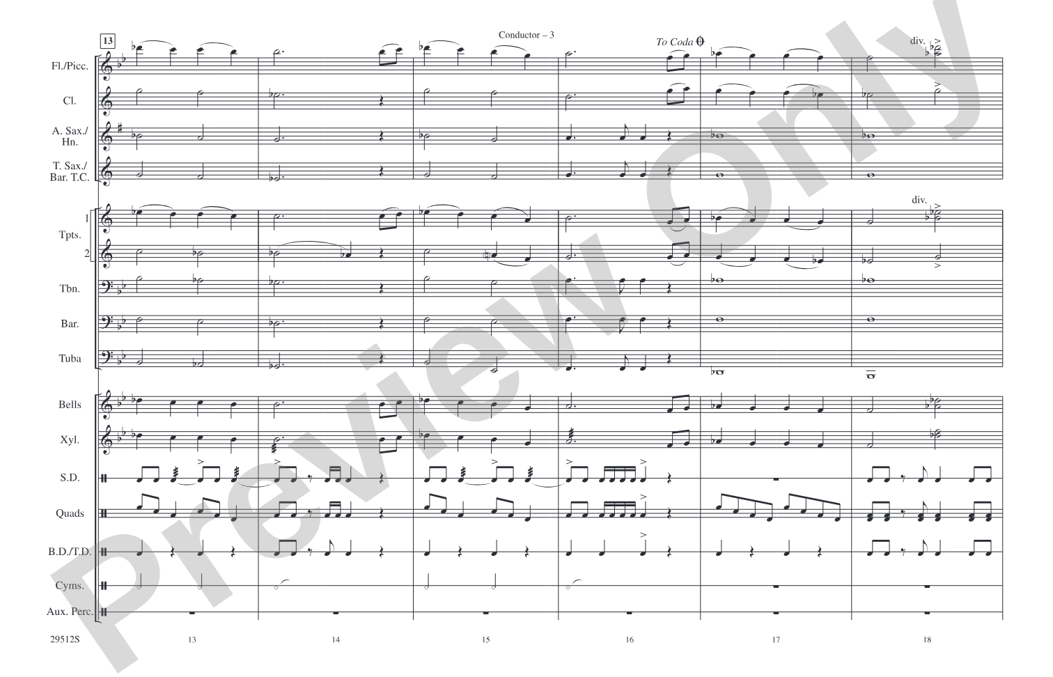 La Serpiente (The Snake): Marching Band Conductor Score & Parts