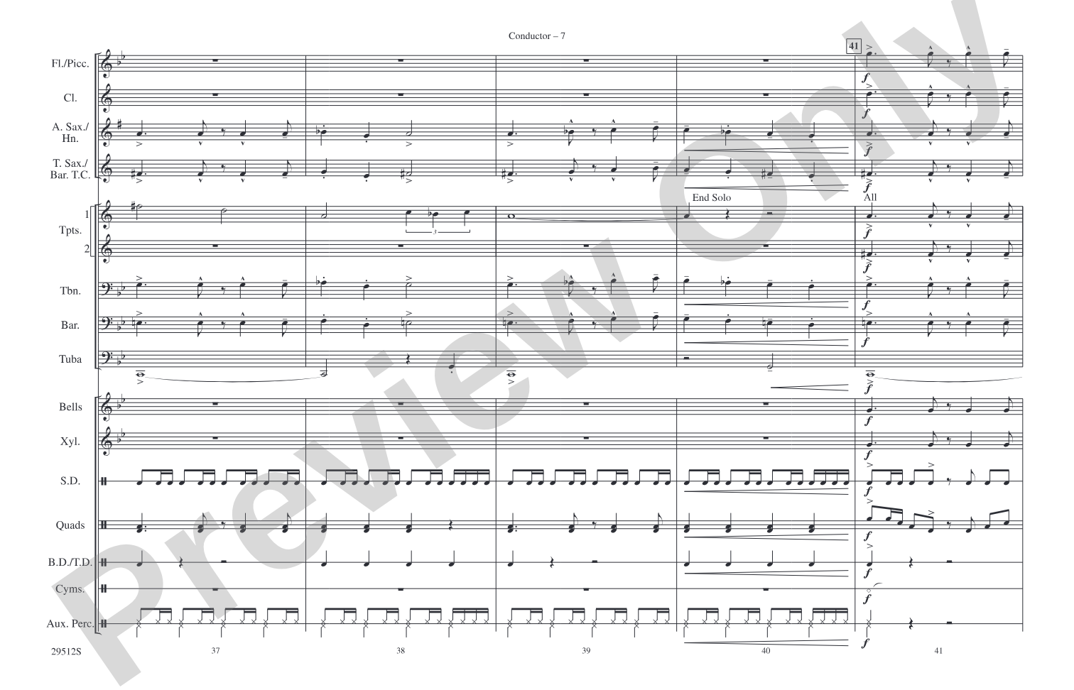 La Serpiente (The Snake): Marching Band Conductor Score & Parts