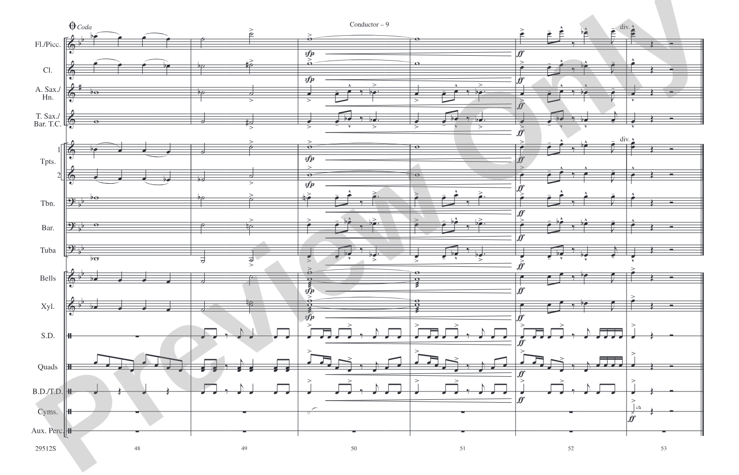 La Serpiente (The Snake): Marching Band Conductor Score & Parts
