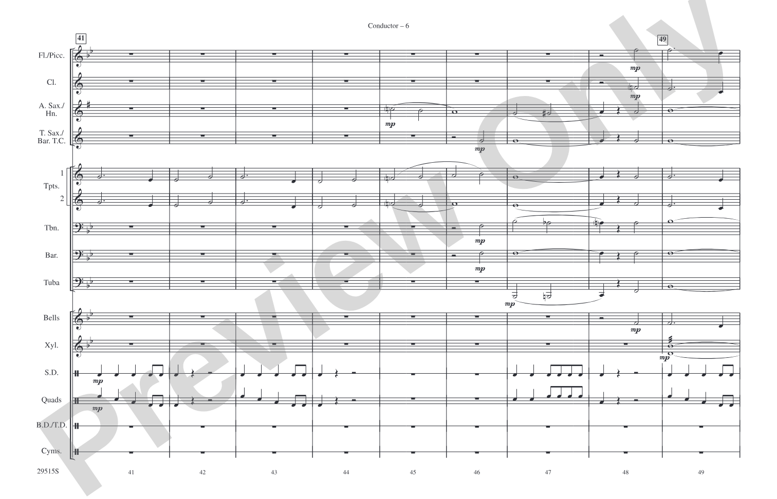 You're a Grand Old Flag / America, the Beautiful: Marching Band Conductor Score & Parts