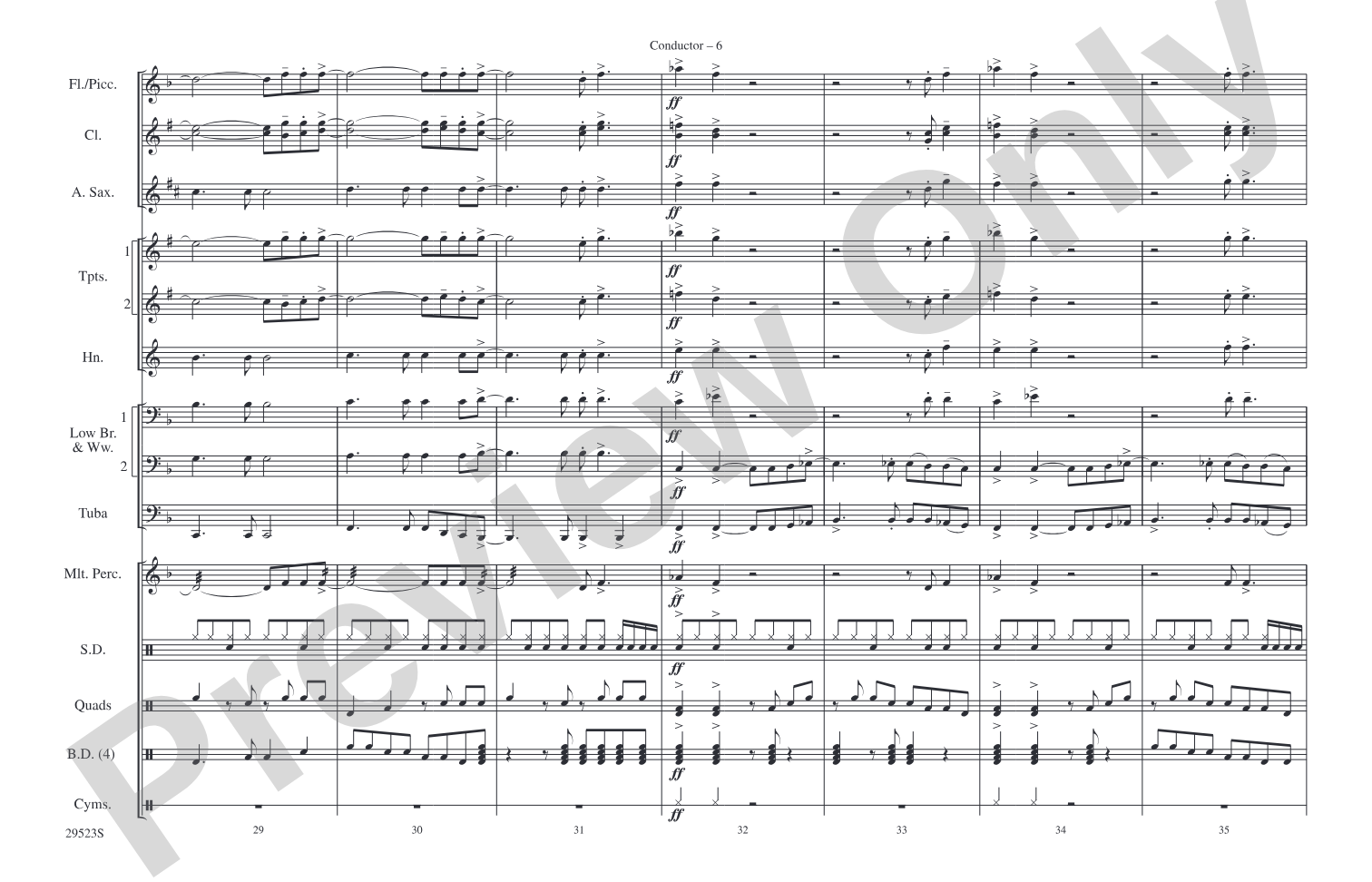 Time Is on My Side / Satisfaction: Marching Band Conductor Score & Parts