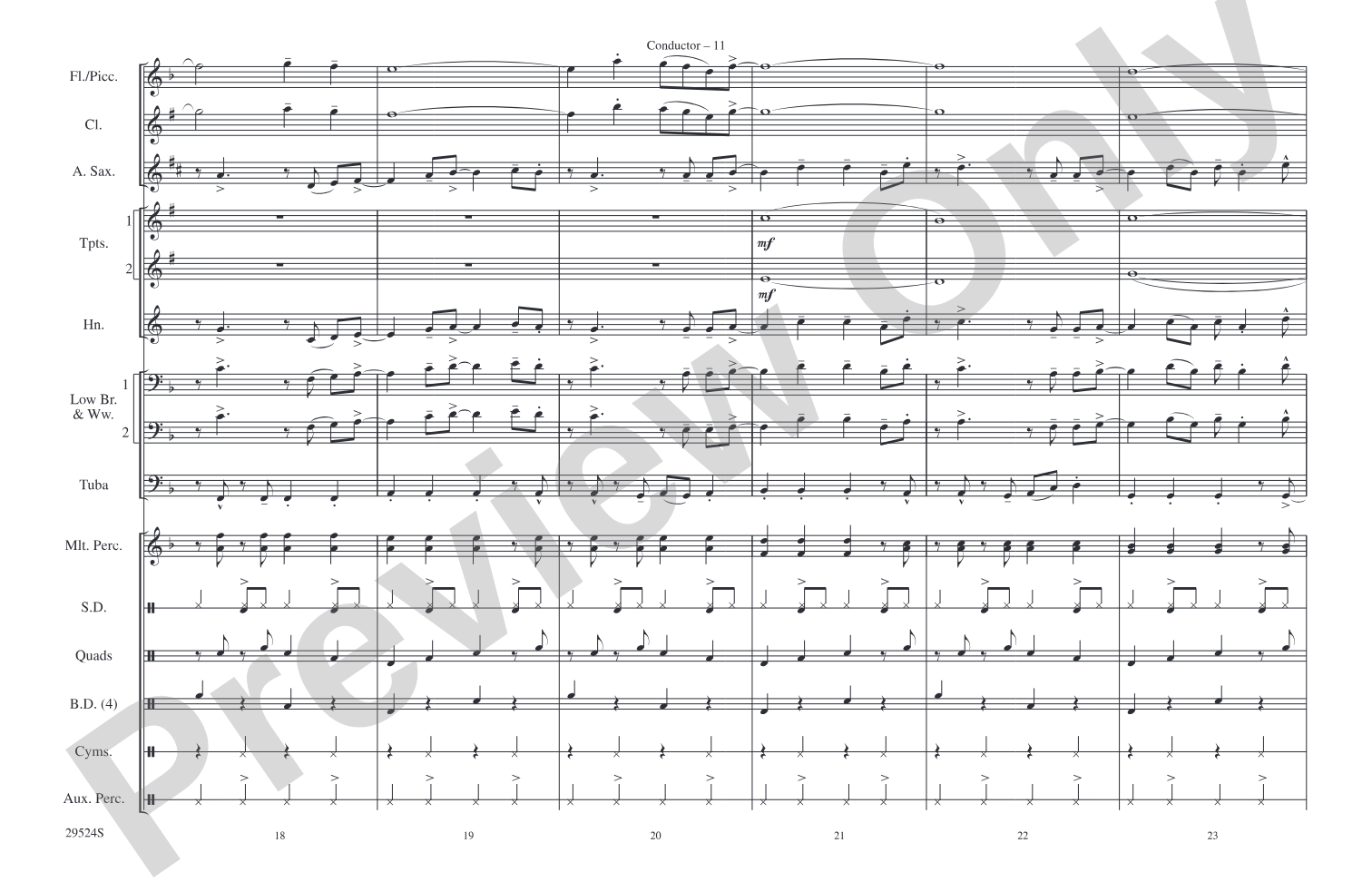 Hairspray Jam: Marching Band Conductor Score & Parts