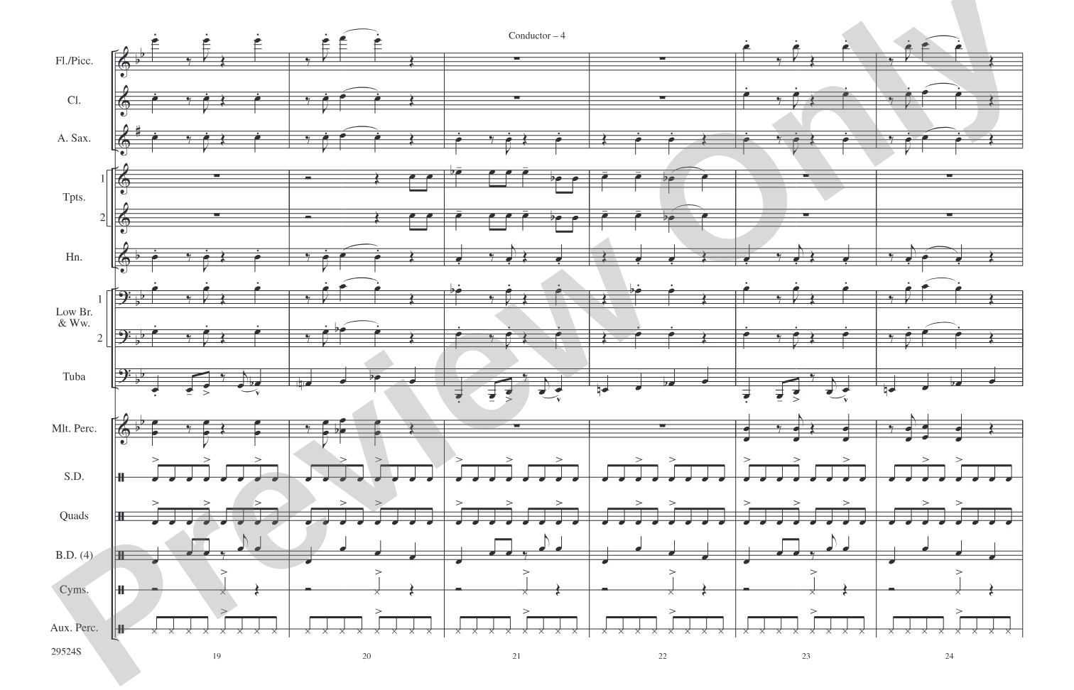 Hairspray Jam: Marching Band Conductor Score & Parts