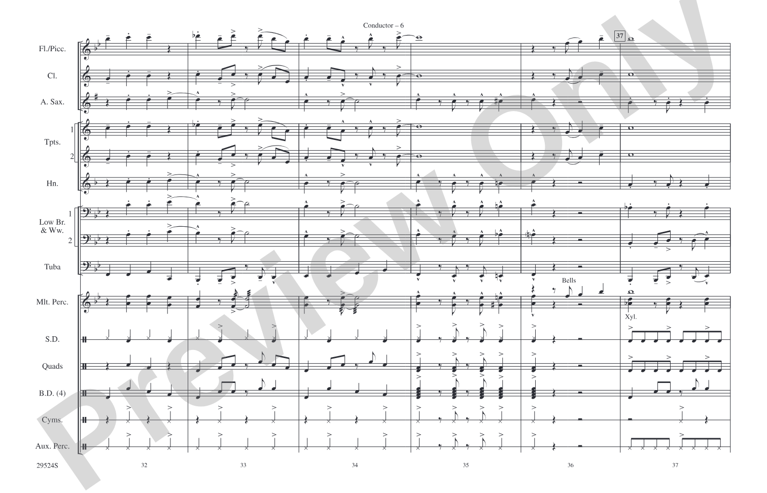 Hairspray Jam: Marching Band Conductor Score & Parts