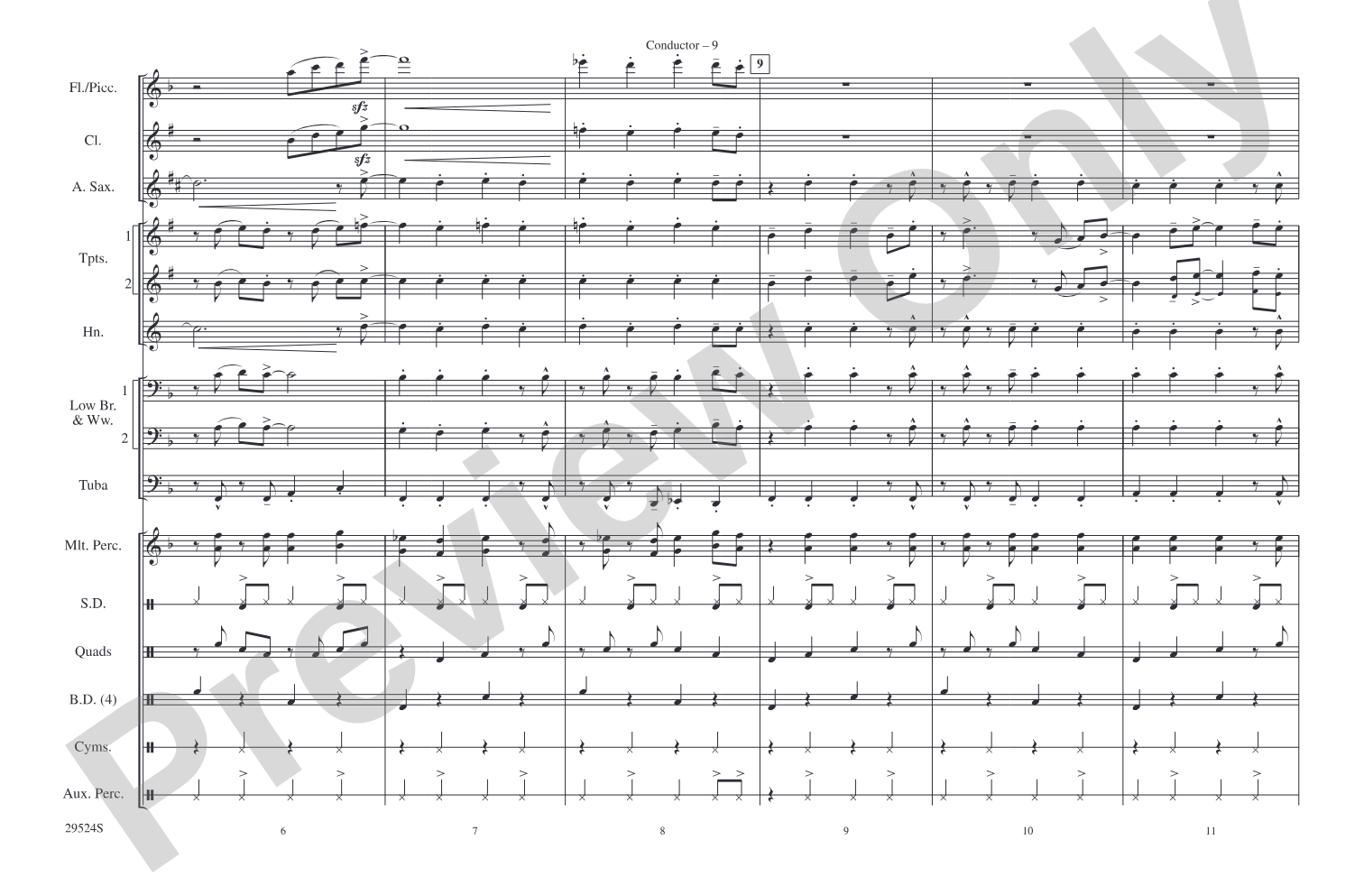 Hairspray Jam: Marching Band Conductor Score & Parts