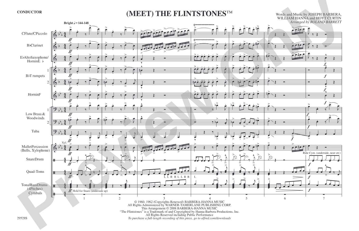 (Meet) The Flintstones: Score