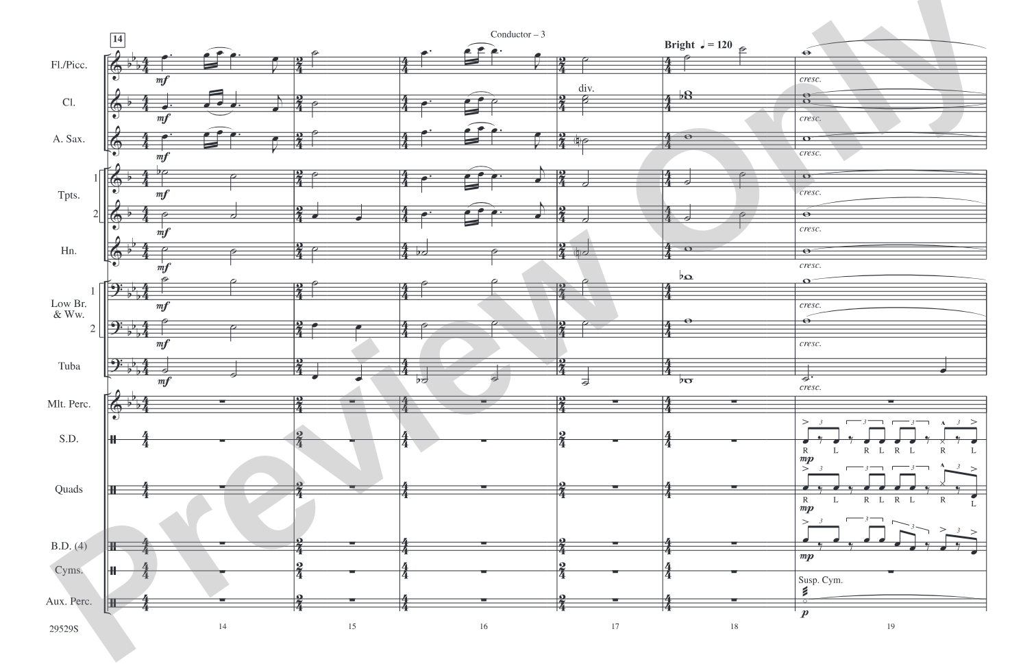 Gettysburg: Marching Band Conductor Score & Parts