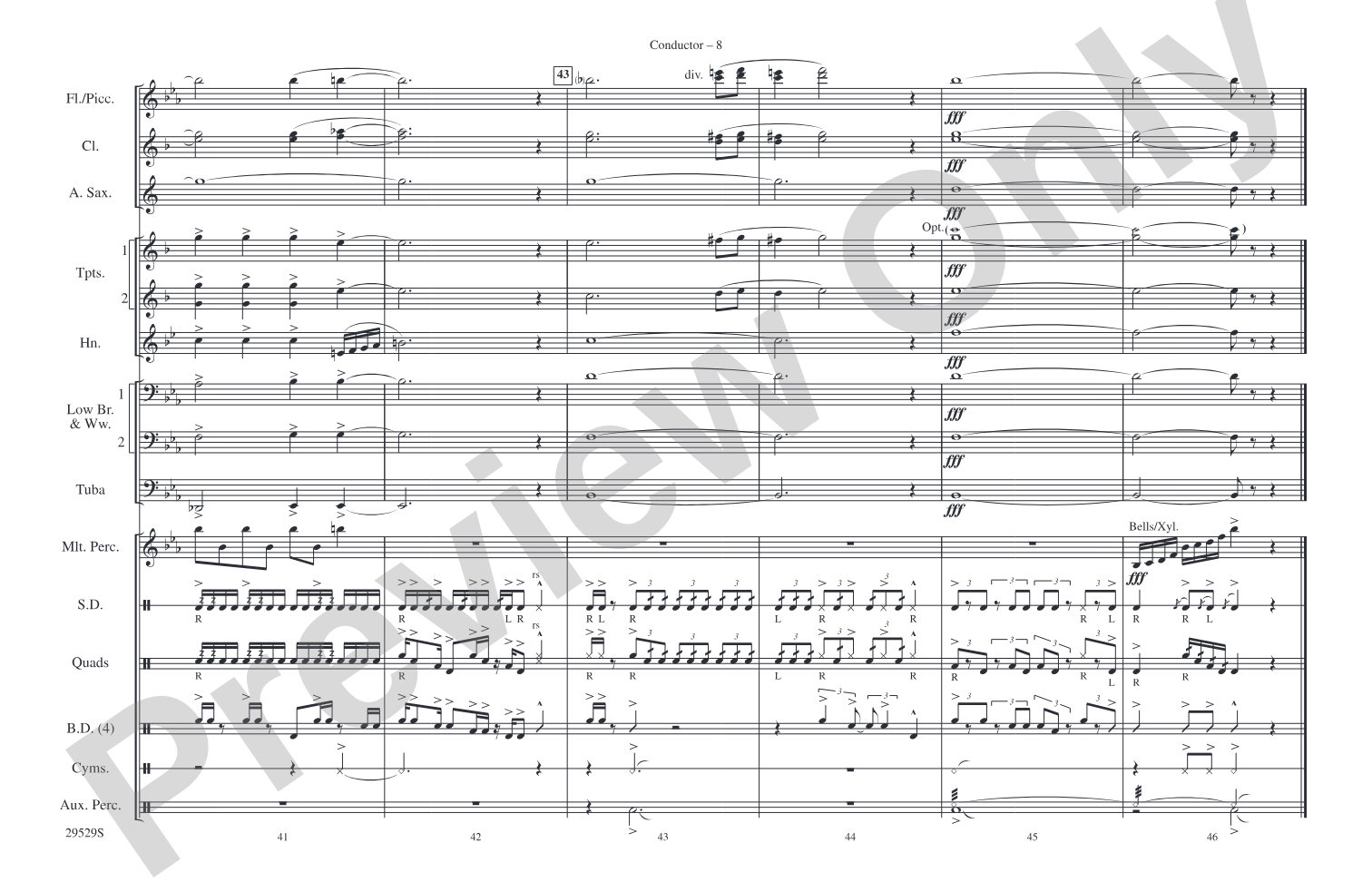 Gettysburg: Marching Band Conductor Score & Parts
