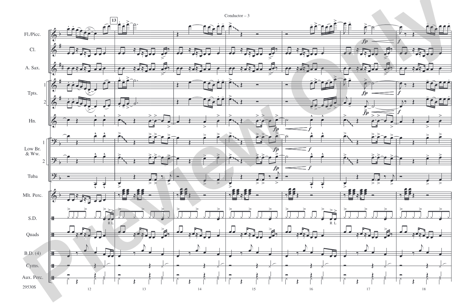 Get Down on It: Marching Band Conductor Score & Parts