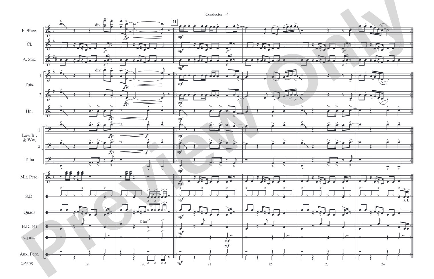 Get Down on It: Marching Band Conductor Score & Parts