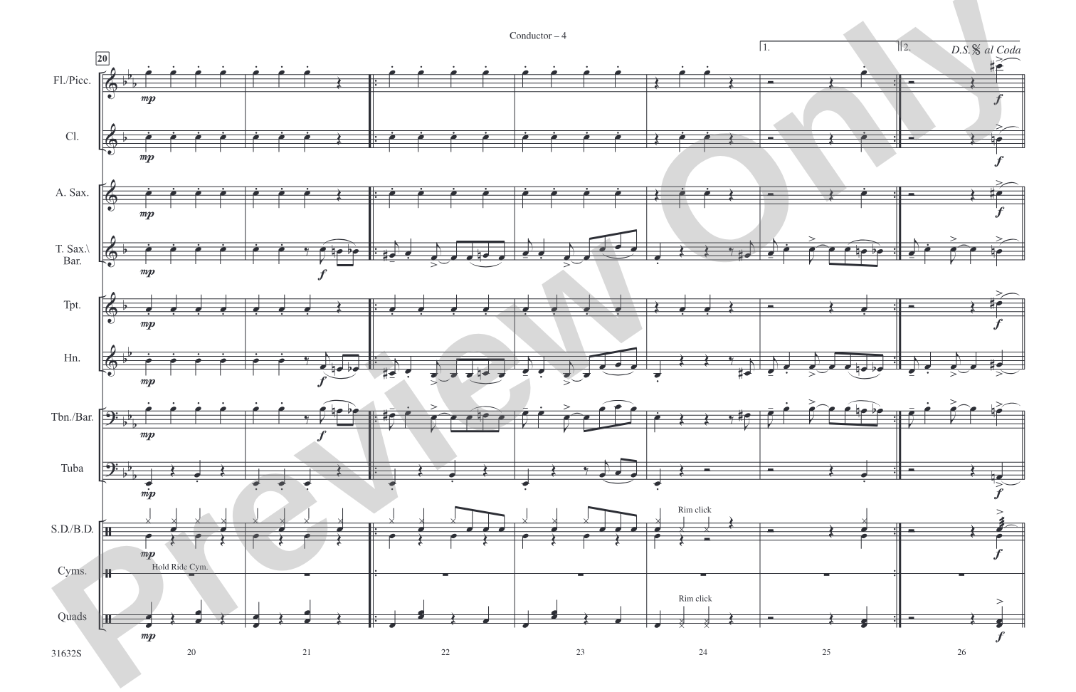And All That Jazz (from Chicago): Marching Band Conductor Score & Parts
