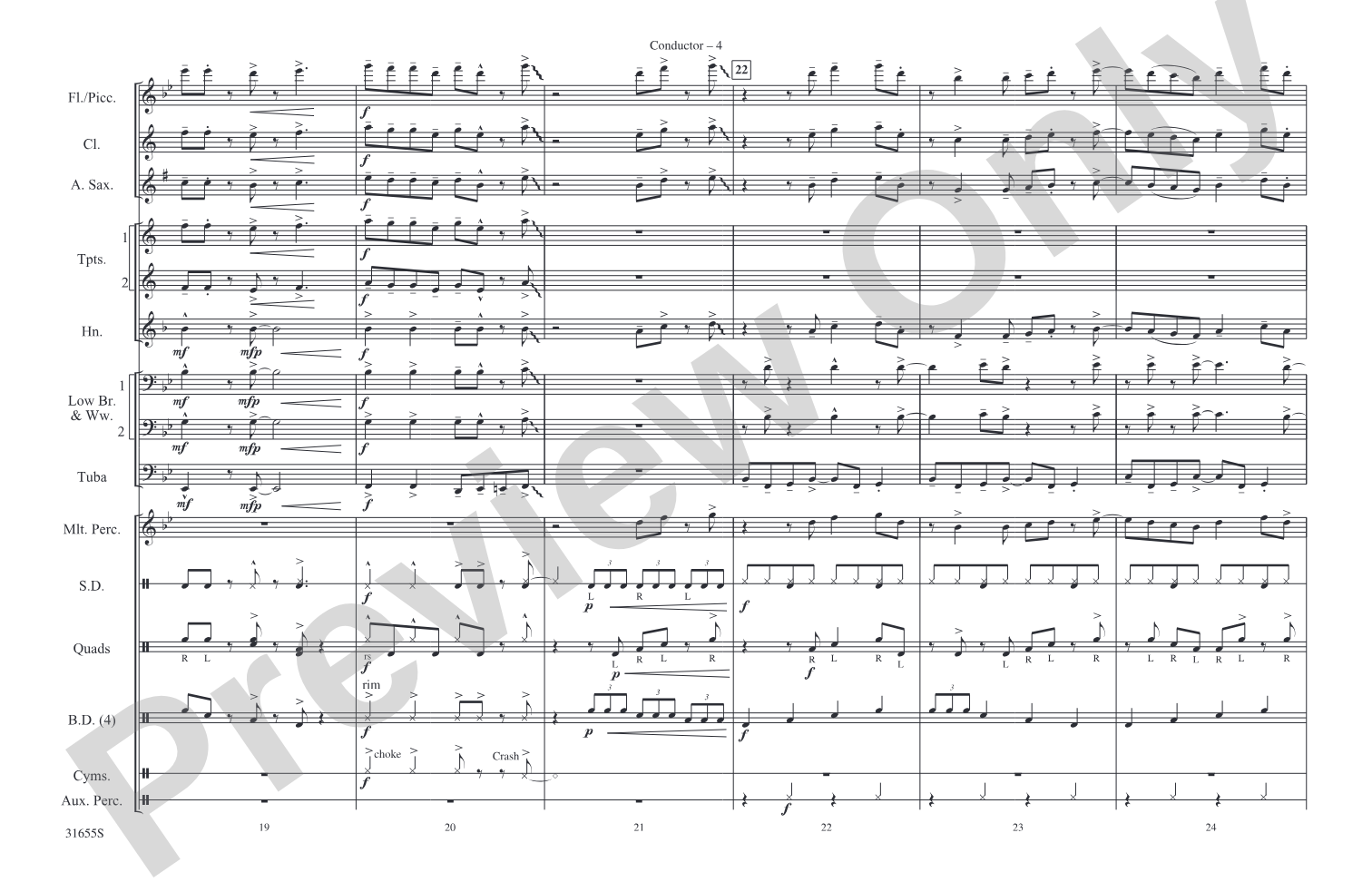 Wake Me Up Before You Go-Go: Score