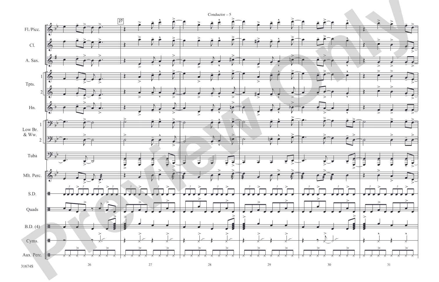 I Kissed a Girl: Score