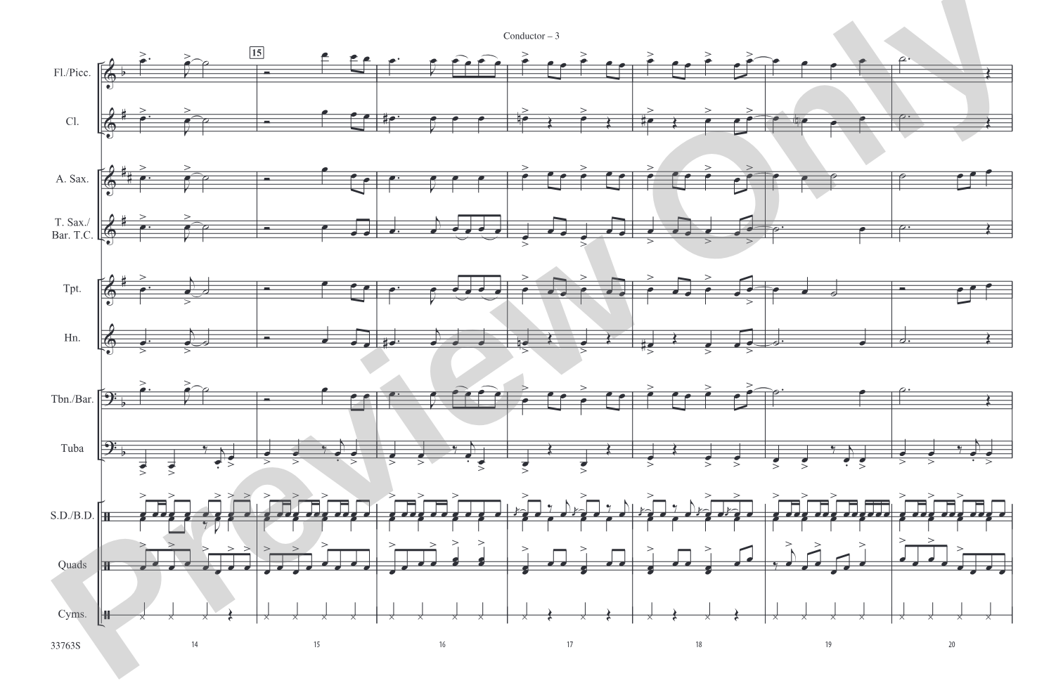 Na Na Hey Hey Kiss Him Goodbye: Marching Band Conductor Score & Parts