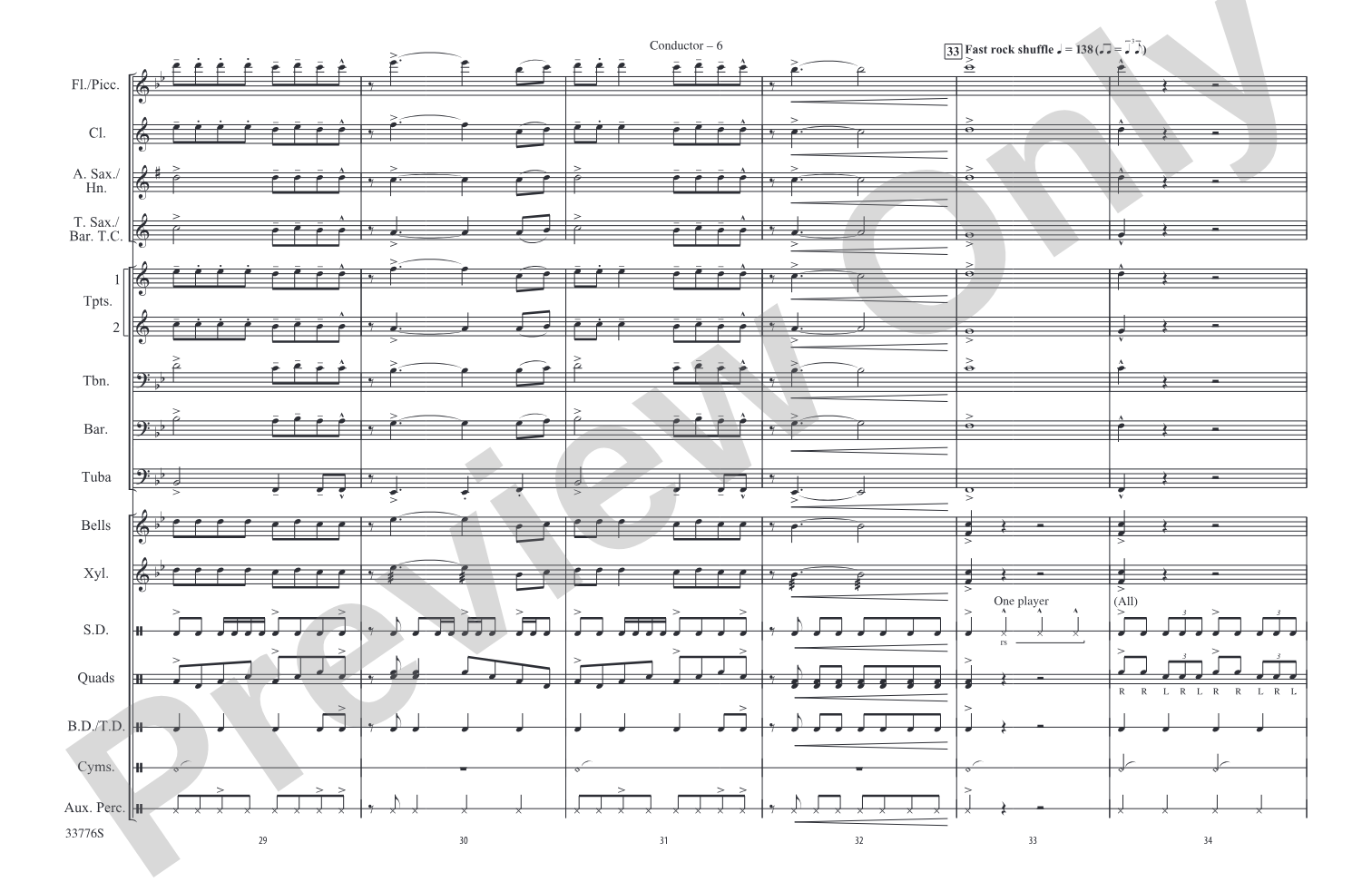 21st Century Breakdown: Marching Band Conductor Score & Parts