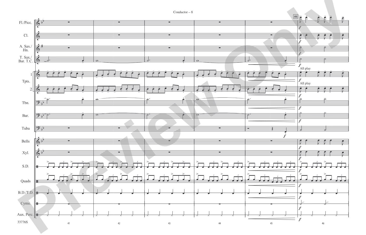 21st Century Breakdown: Marching Band Conductor Score & Parts