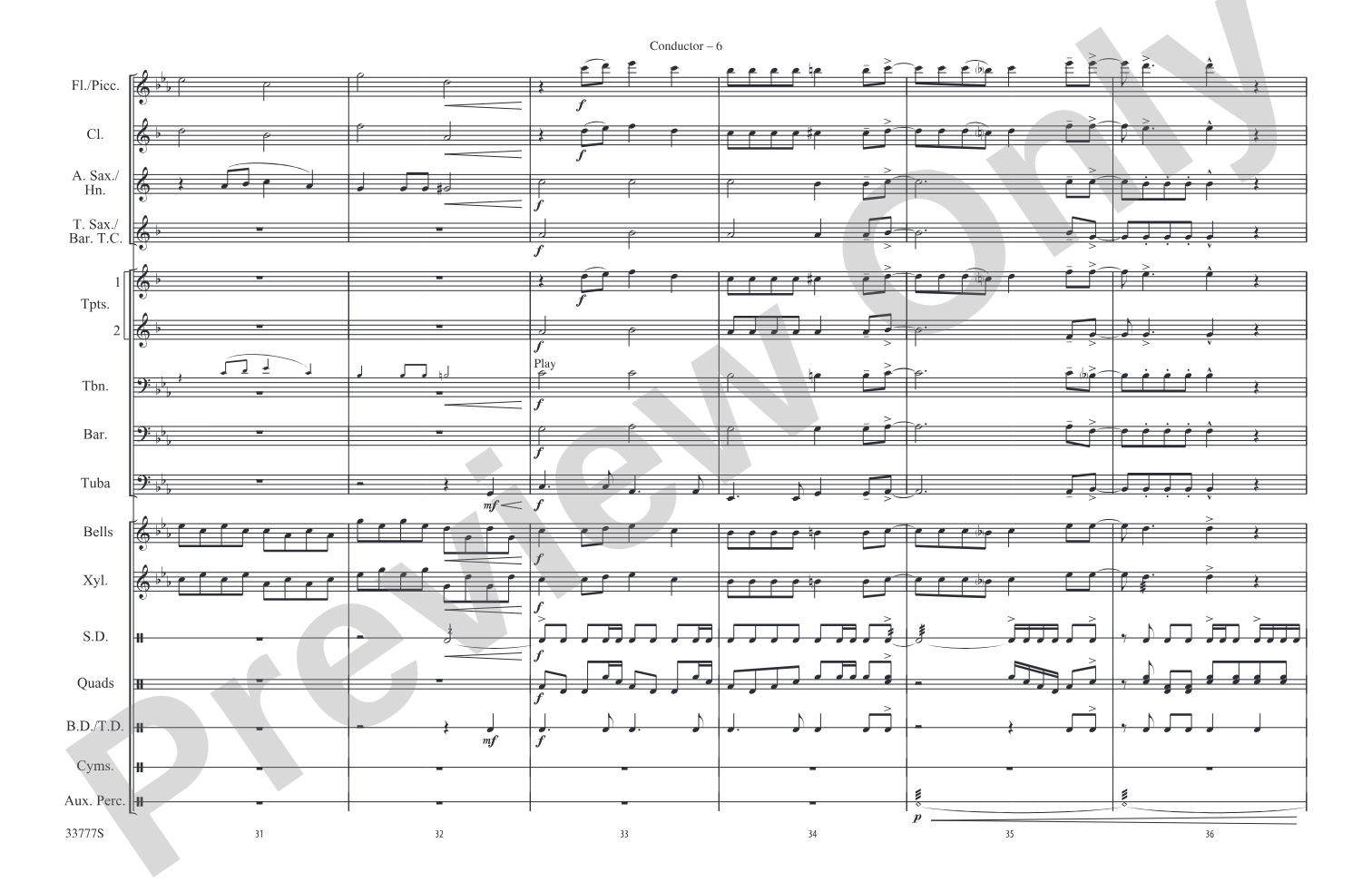 21 Guns: Marching Band Conductor Score & Parts