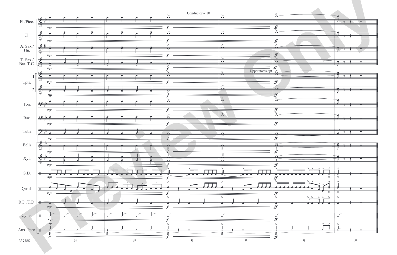 Know Your Enemy: Marching Band Conductor Score & Parts