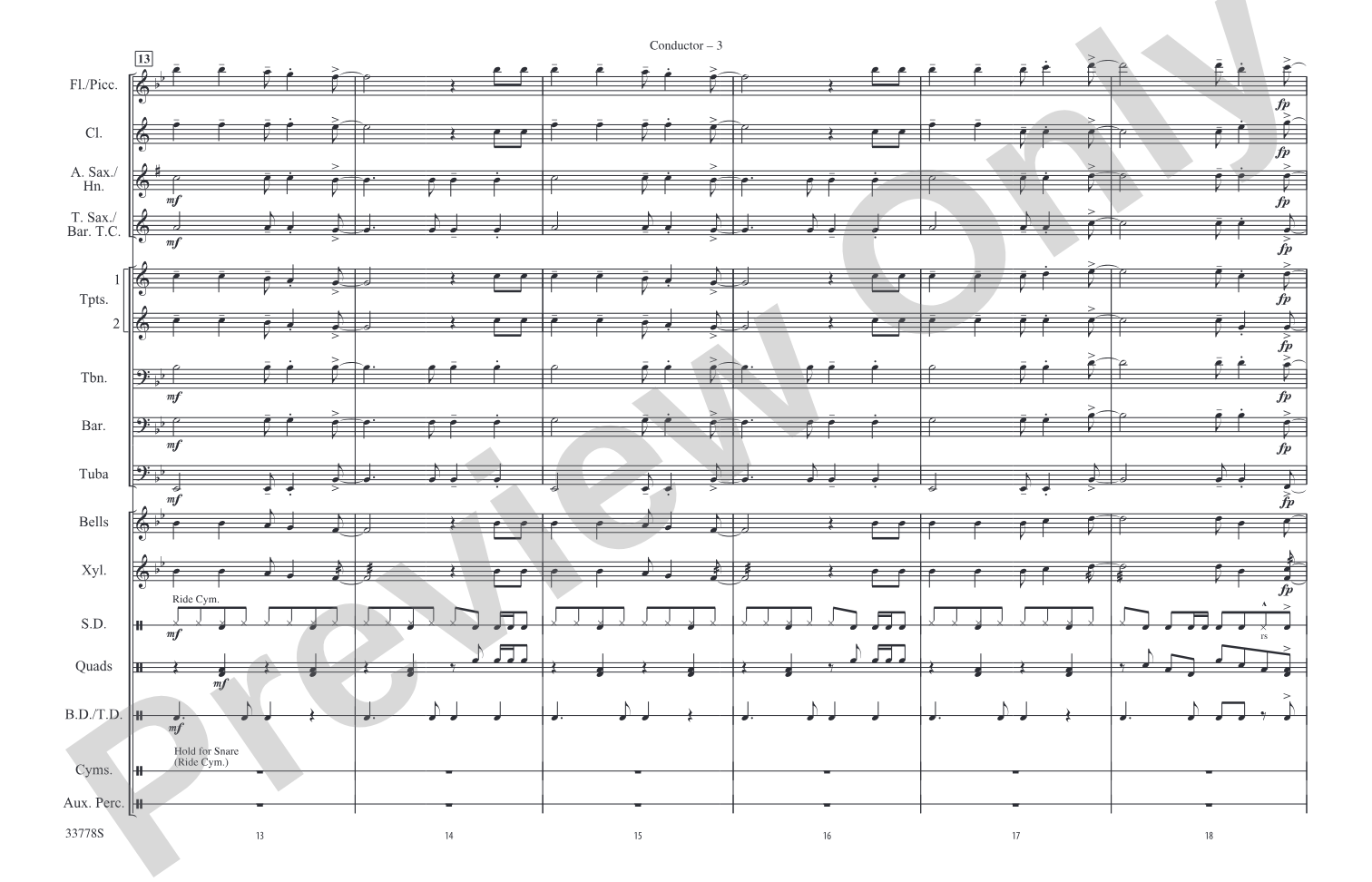Know Your Enemy: Marching Band Conductor Score & Parts