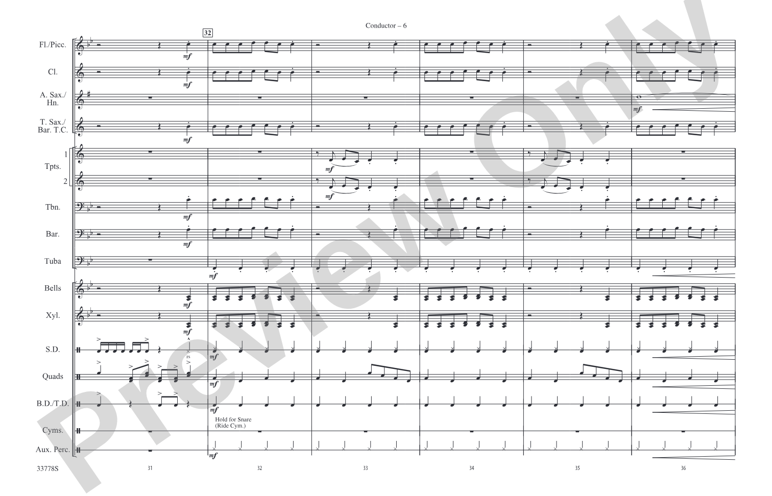 Know Your Enemy: Marching Band Conductor Score & Parts
