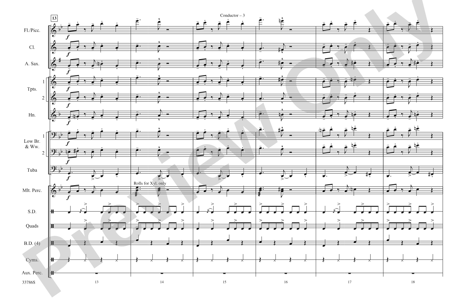 Wizard Wheezes (from Harry Potter and the Half-Blood Prince): Marching Band Conductor Score & Parts