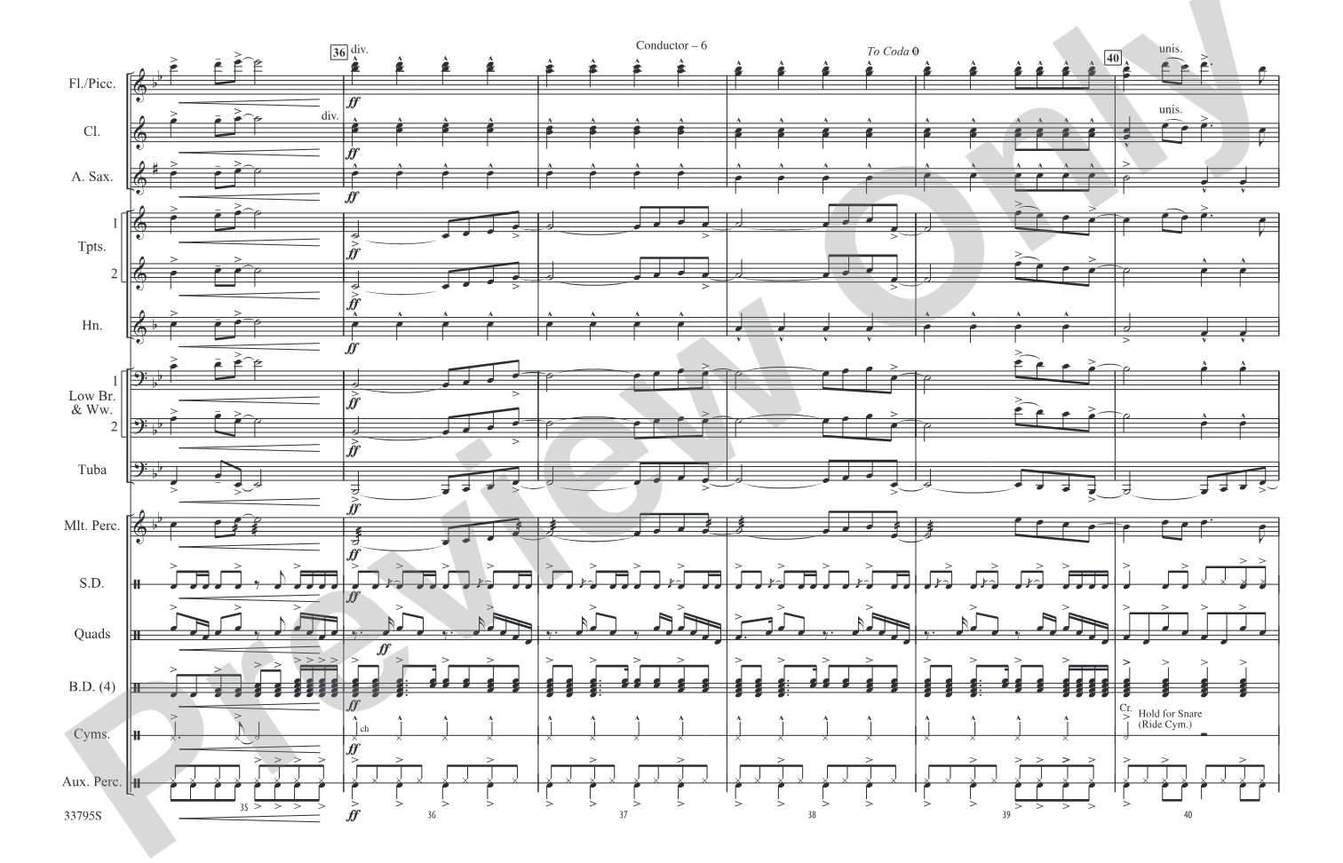 Don't Stop Believin': Score