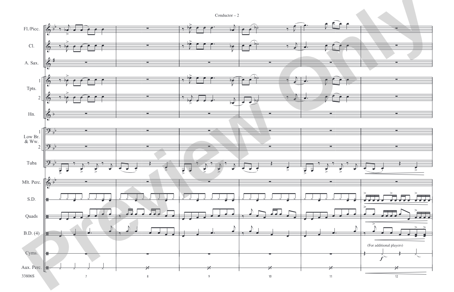 Hip to Be Square: Marching Band Conductor Score & Parts