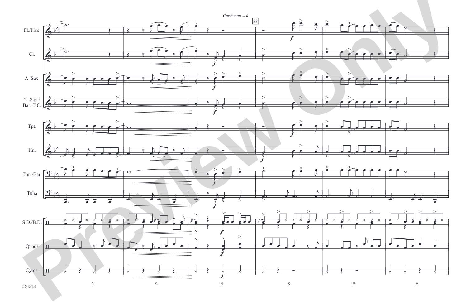 Margaritaville: Marching Band Conductor Score & Parts