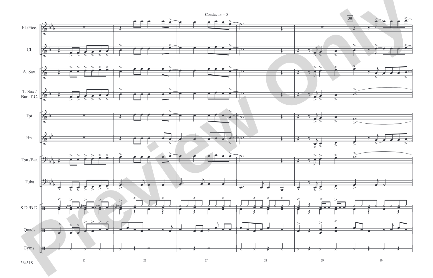Margaritaville: Marching Band Conductor Score & Parts