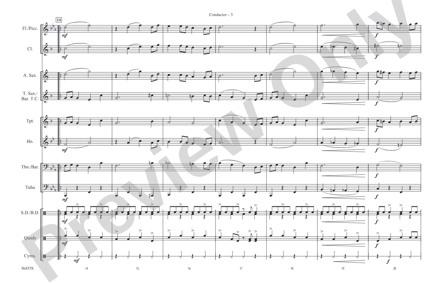 Let It Snow! Let It Snow! Let It Snow!: Score