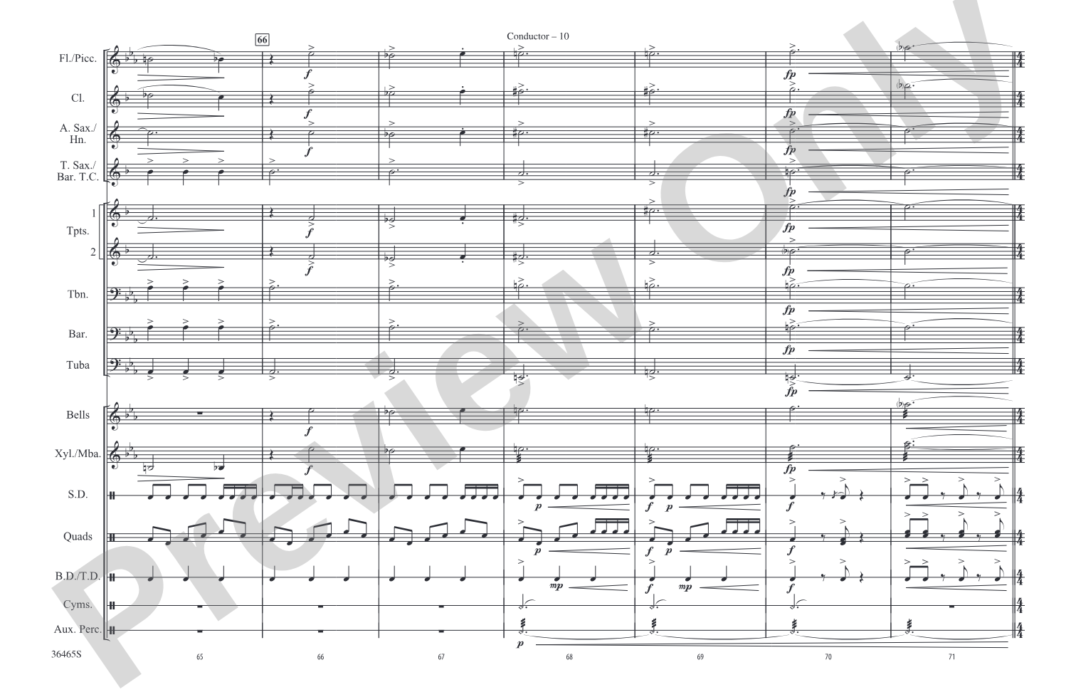 World of Warcraft, Part I: Marching Band Conductor Score & Parts