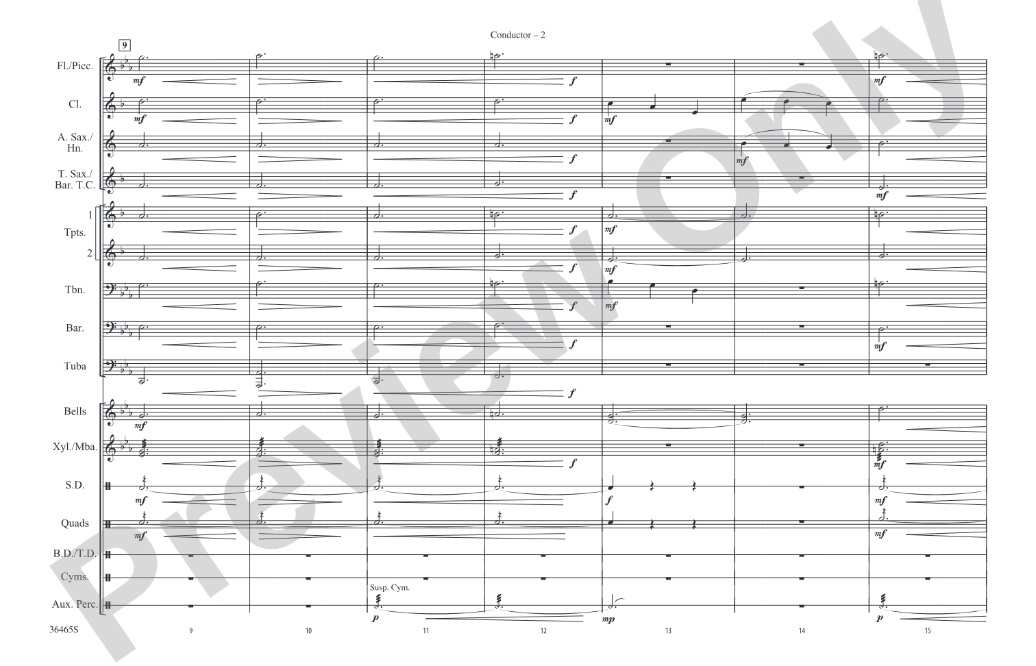 World of Warcraft, Part I: Marching Band Conductor Score & Parts