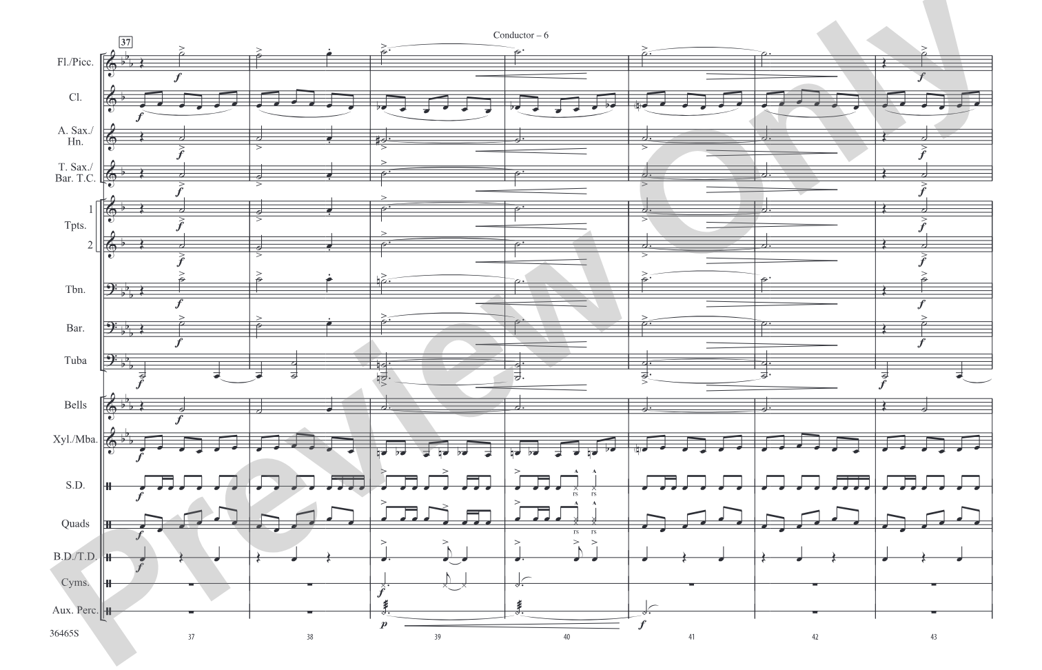 World of Warcraft, Part I: Marching Band Conductor Score & Parts