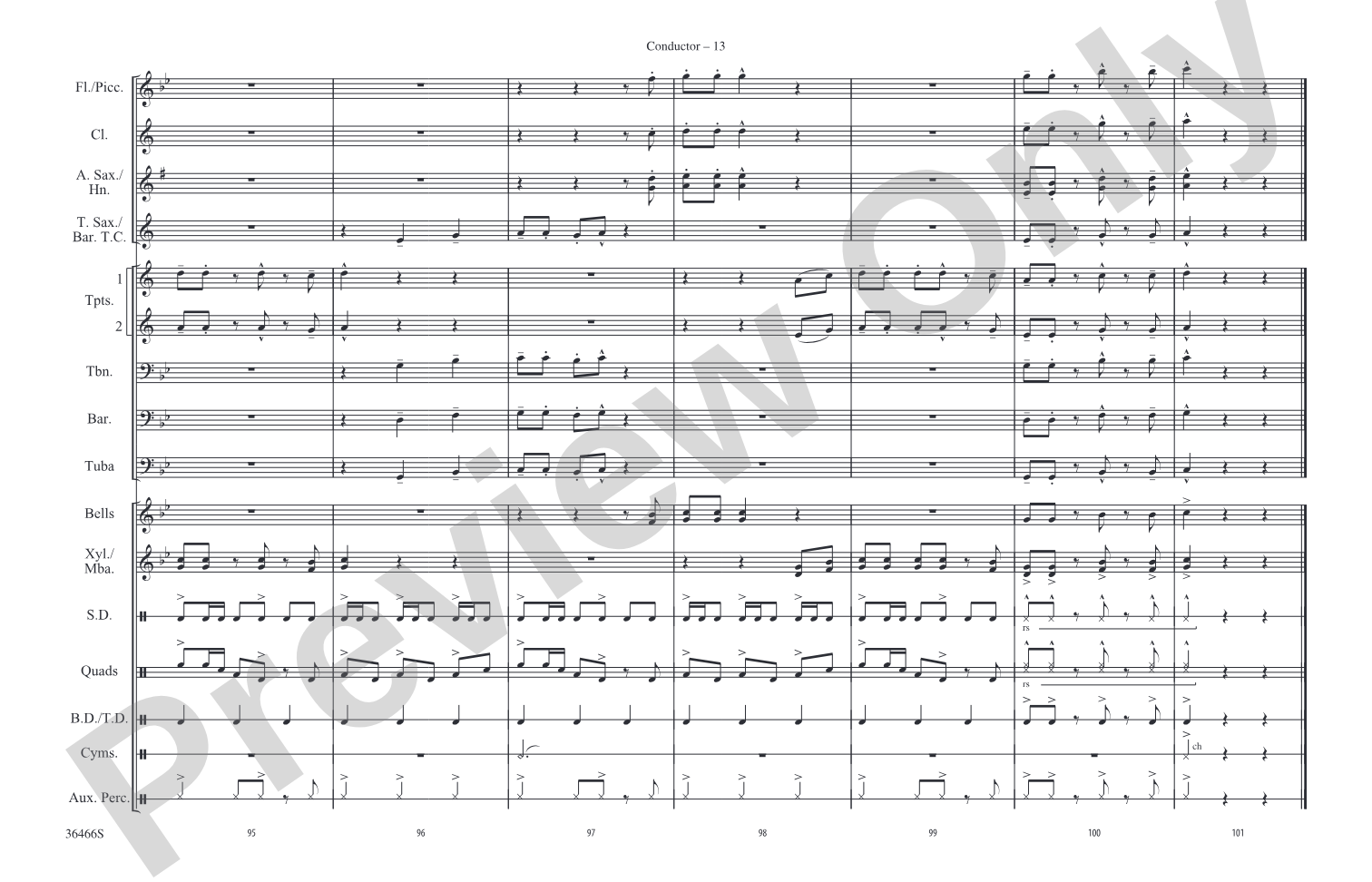 World of Warcraft, Part II: Marching Band Conductor Score & Parts