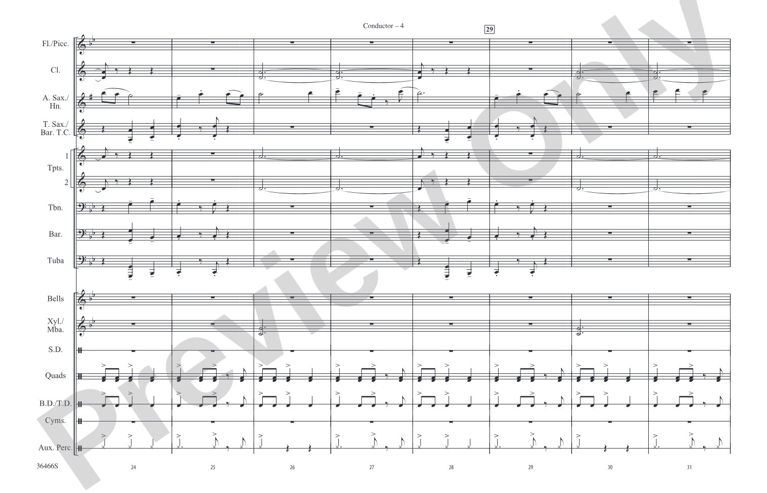 World of Warcraft, Part II: Marching Band Conductor Score & Parts