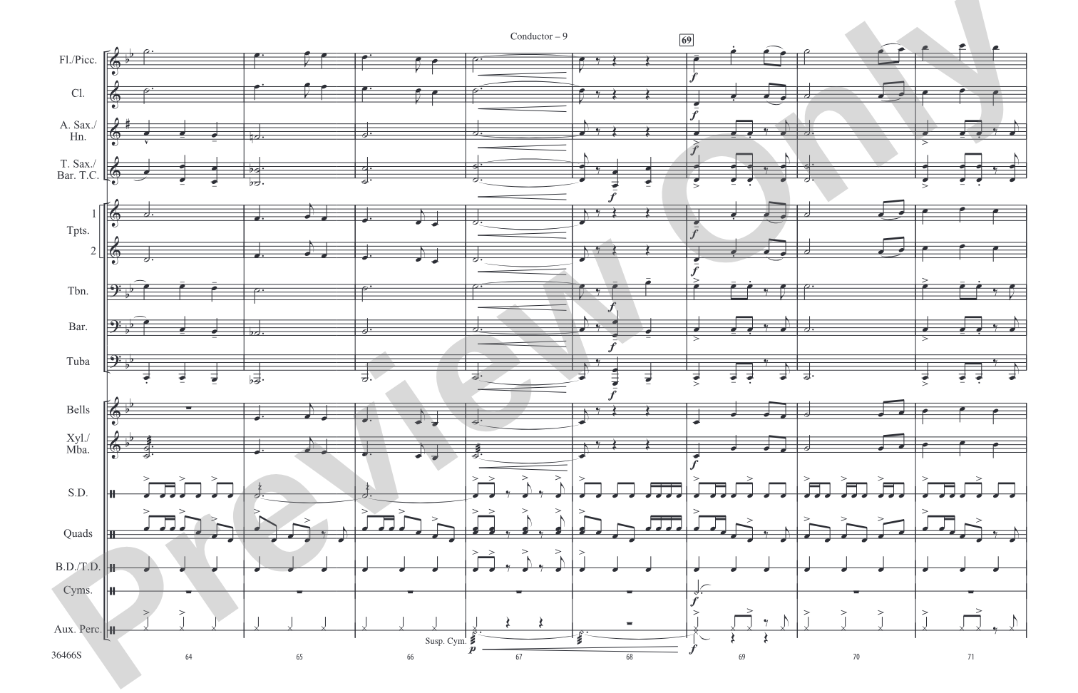 World of Warcraft, Part II: Marching Band Conductor Score & Parts