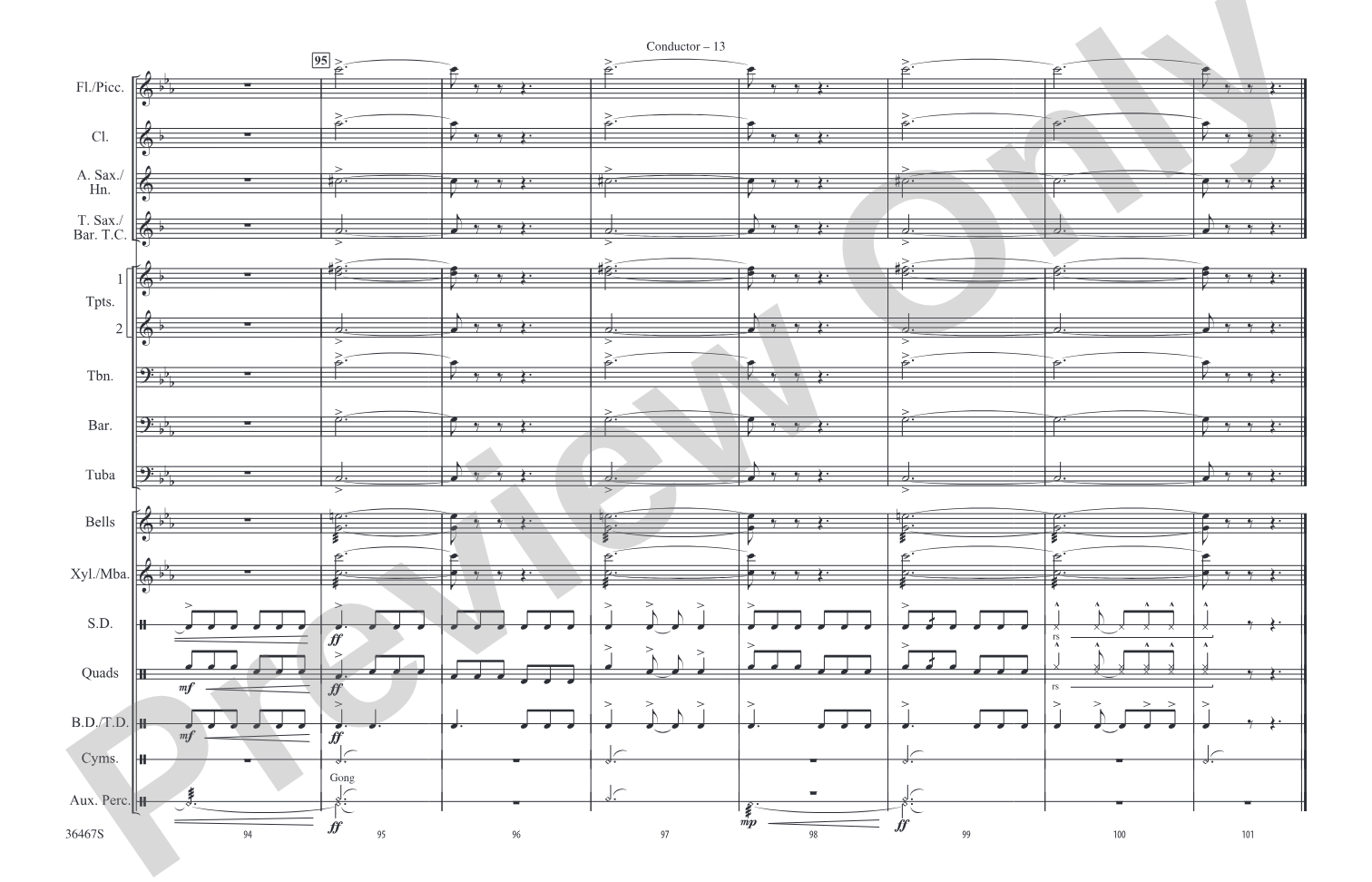 World of Warcraft, Part III: Marching Band Conductor Score & Parts