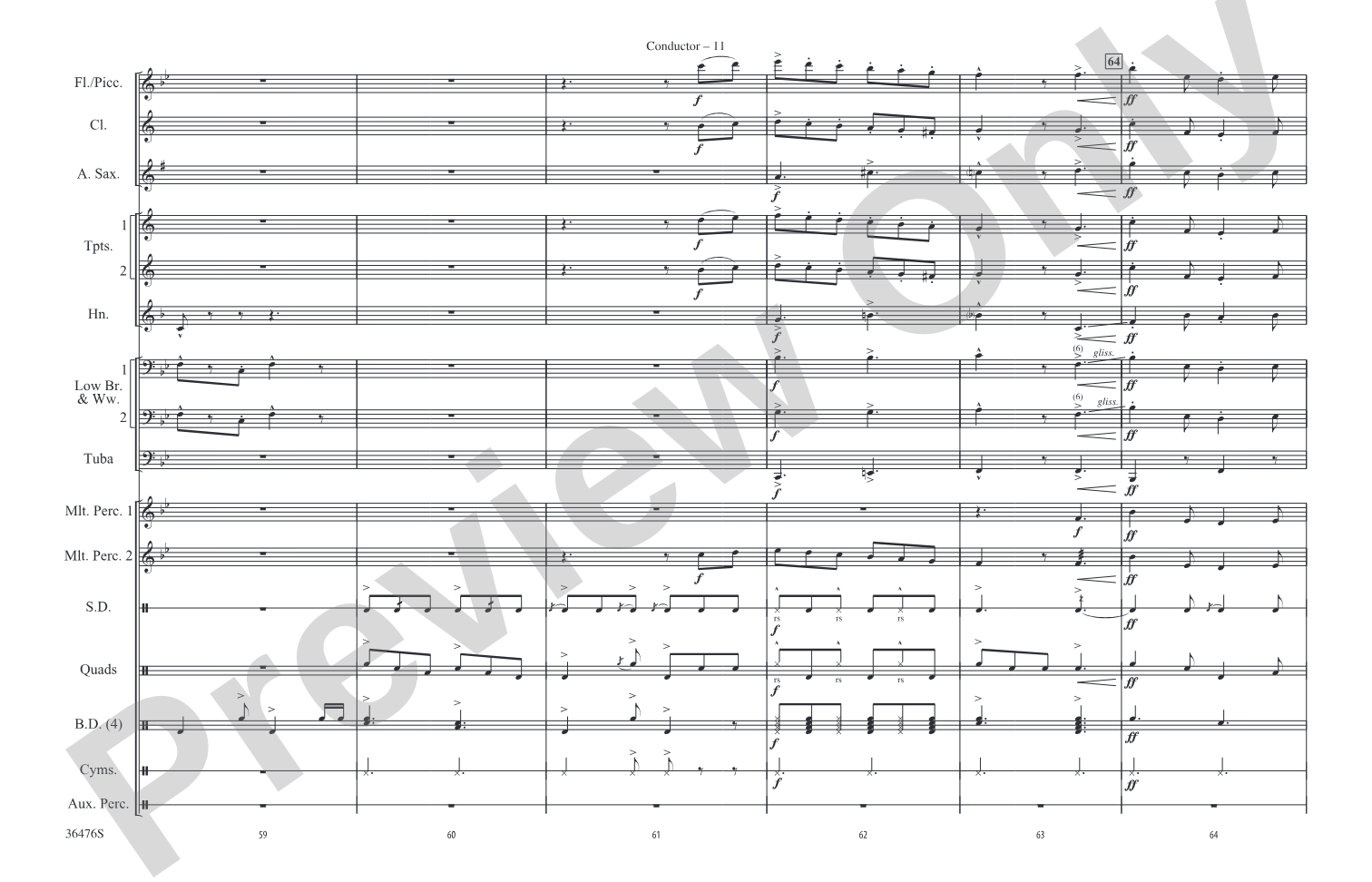 The Wizard of Oz Meets The Wiz, Part 1: Marching Band Conductor Score & Parts