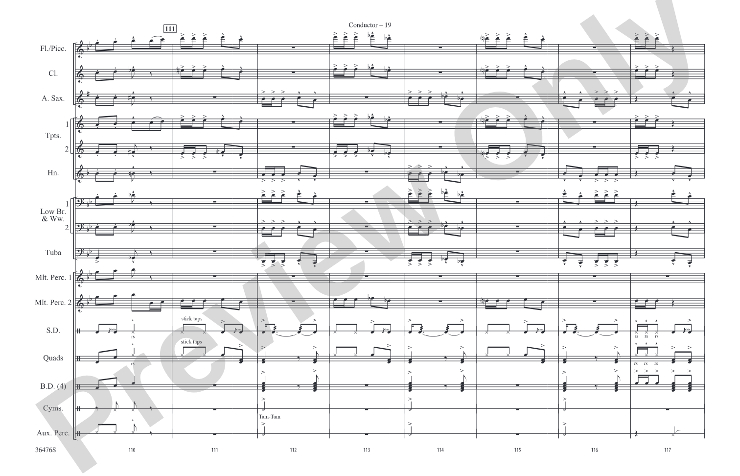 The Wizard of Oz Meets The Wiz, Part 1: Marching Band Conductor Score & Parts