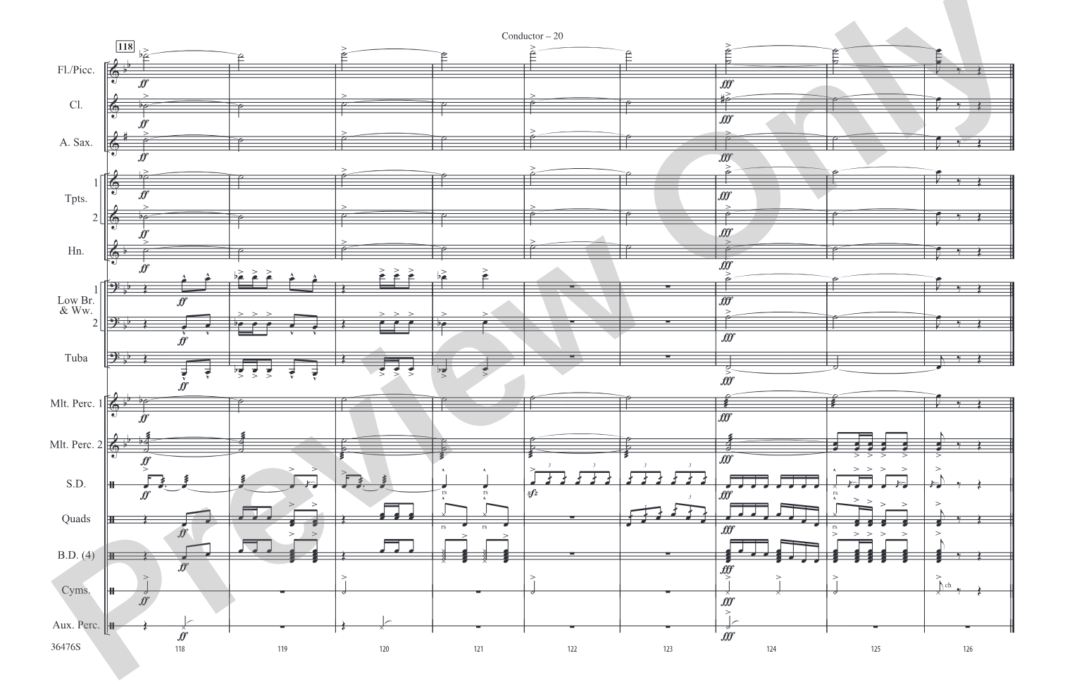 The Wizard of Oz Meets The Wiz, Part 1: Marching Band Conductor Score & Parts