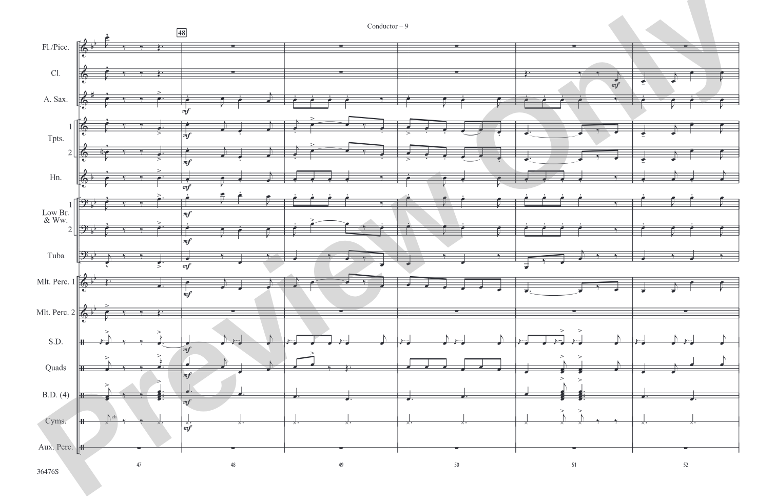 The Wizard of Oz Meets The Wiz, Part 1: Marching Band Conductor Score & Parts