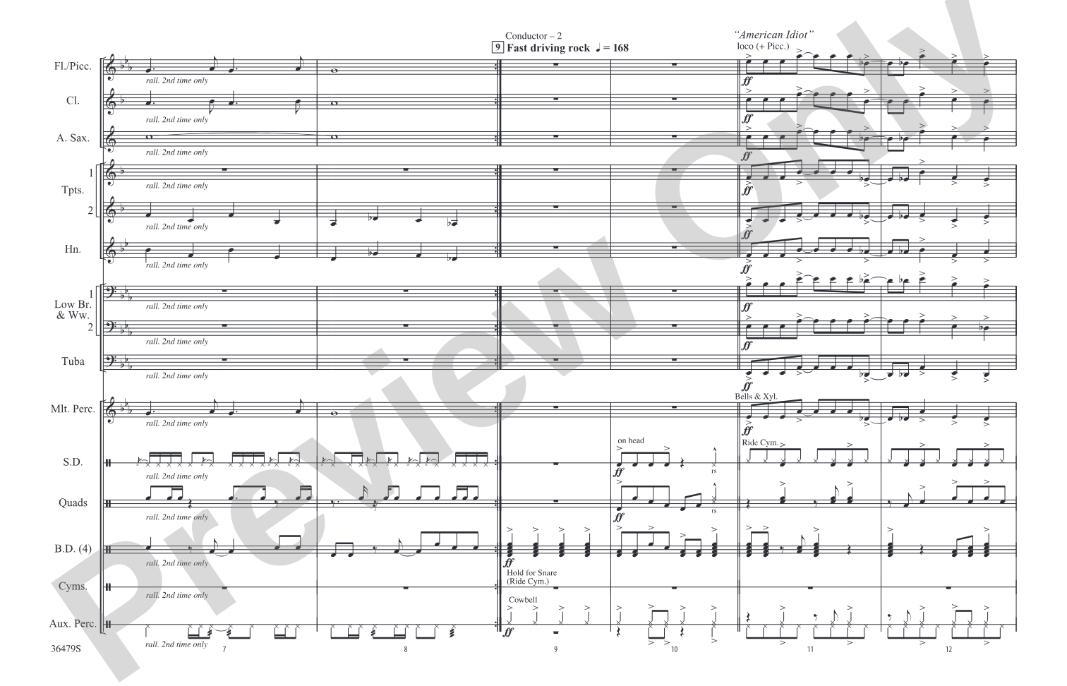 American Idiot / Extraordinary Girl: Score