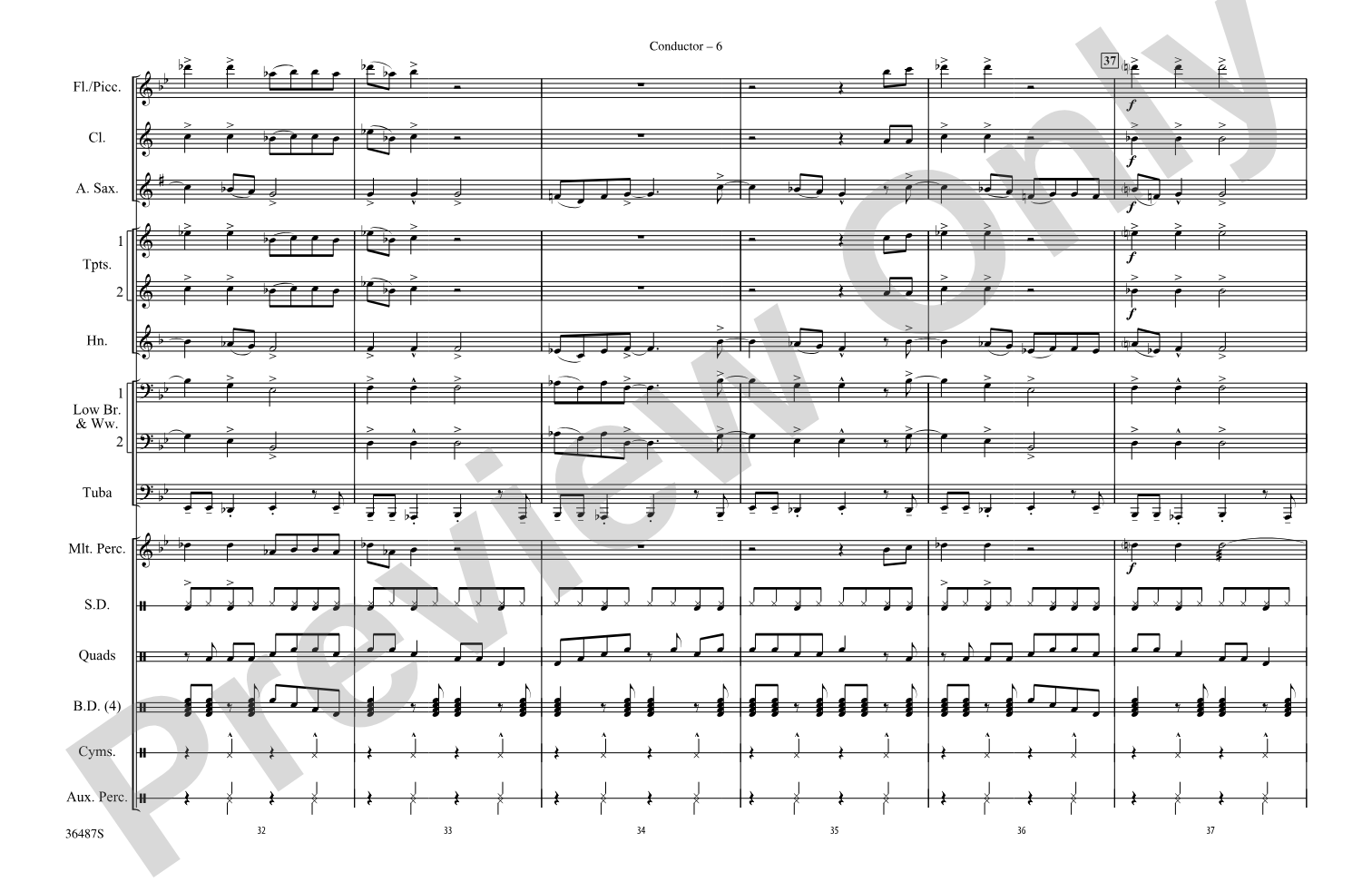 Simply Irresistible: Marching Band Conductor Score & Parts