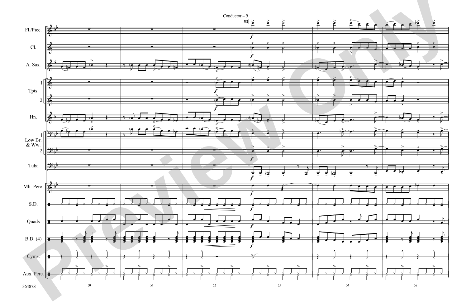Simply Irresistible: Marching Band Conductor Score & Parts